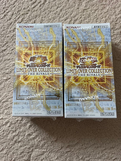 Yu-Gi-Oh Yu-Gi-Oh! Limit Over Collection Rivals 2BOX Box — Japanese