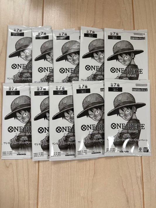 One Piece One Piece Card Game Promo Pack 10 Pack Set Pack — Japanese
