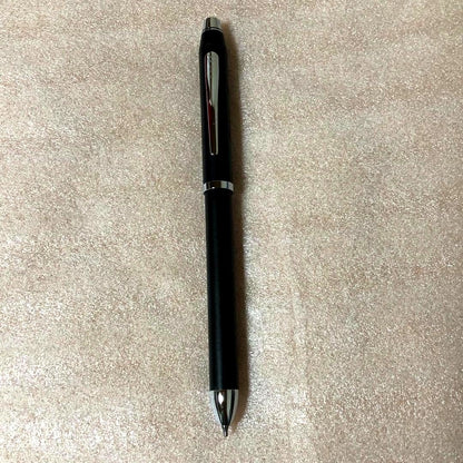 Cross Ballpoint Pen Texree in black with silver clip and smooth ink tip