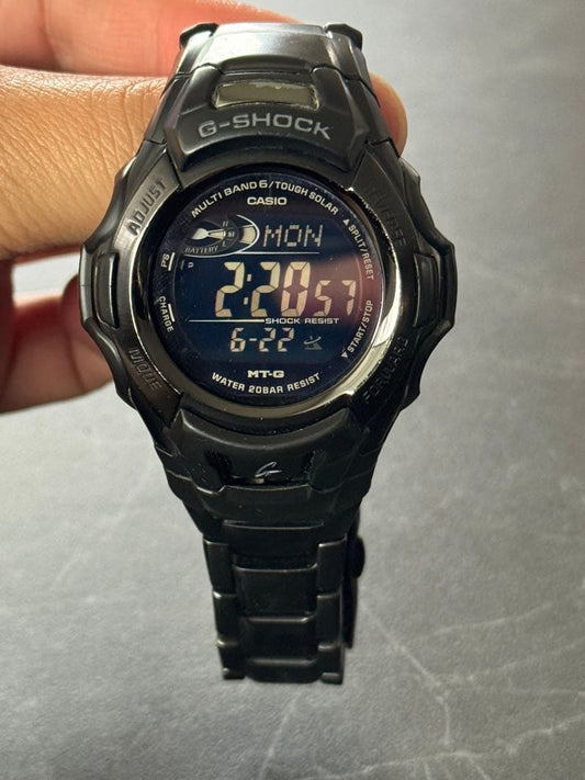 CASIO MT-G Solar Men's Watch — Japanese