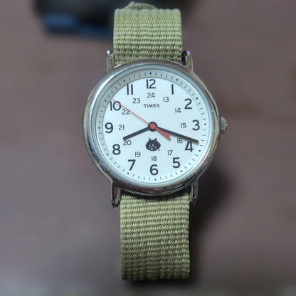 TIMEX にゃー Quartz Men's Watch — Japanese