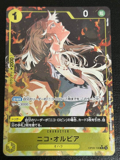 One Piece Nico Orbia C Parallel — OP09-106 — Japanese