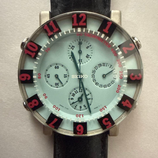 SEIKO SOTTSASS Quartz Men's Watch — Japanese