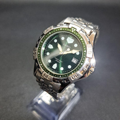 CASIO Diver Series GRN Quartz Men's Watch — Japanese
