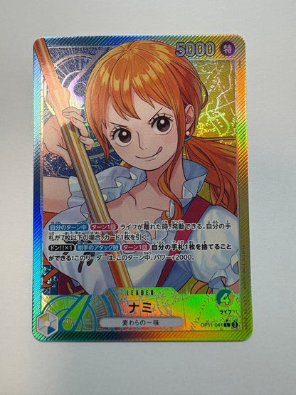One Piece Nami L — OP11-041 — Japanese