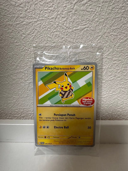 Pokemon Pokémon Card Pikachu Batik — 101/SV-P — Japanese