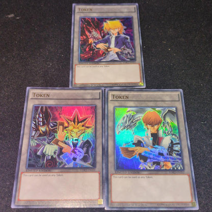 Yu-Gi-Oh Yu-Gi-Oh! Token - Yugi, Kaiba, Joey — Japanese