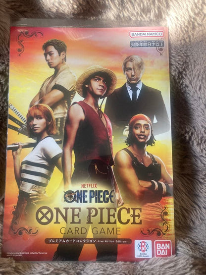 One Piece Premium Card Collection: Live-Action New & Unopened Box — Japanese