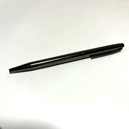 Silver metal PILOT Grandee PRIERE ballpoint pen with smooth finish and sleek design