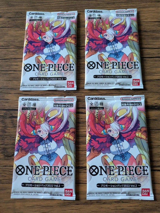 One Piece One Piece Card Promotion Pack 2022 Vol.2 4 Packs Pack — Japanese