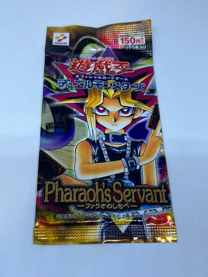 Yu-Gi-Oh Yu-Gi-Oh! New Unopened Discontinued Pack Pharaoh's Servant Pack — Japanese