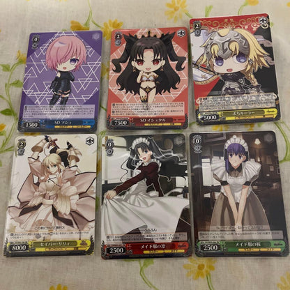 Weiss Schwarz Weiss Schwarz Fate Collection Sale — Japanese