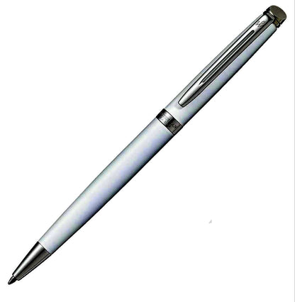 Unused Waterman ballpoint pen with sleek design and polished finish