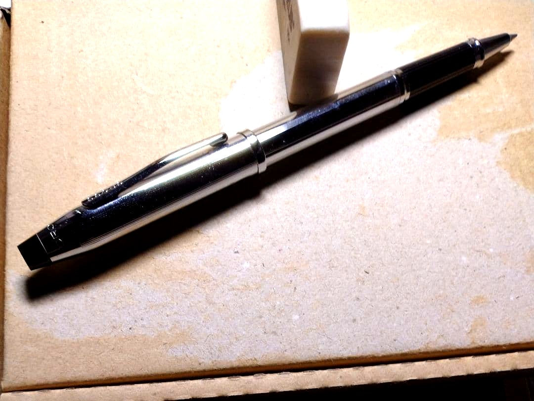 Casio Cross Century 2 Select Tip Ballpoint Pen with metal body in like-new condition