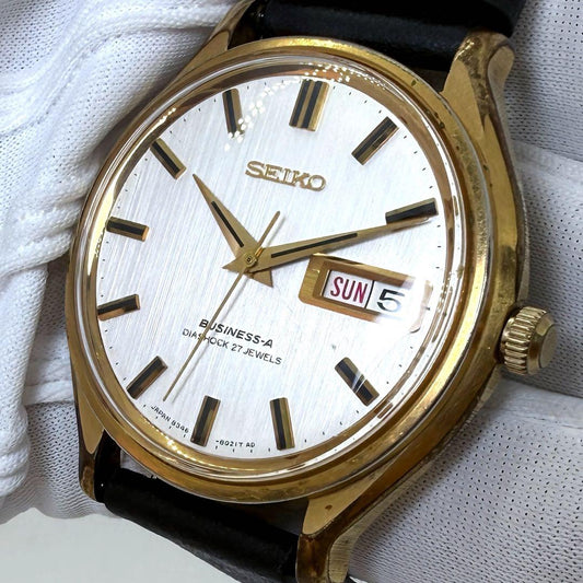 SEIKO BUSINESS-A 27J52 Automatic Men's Watch — Japanese