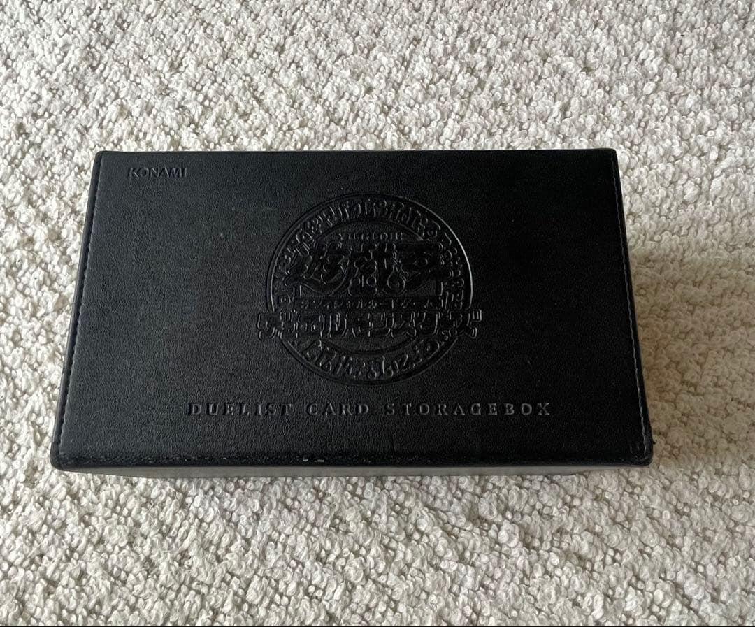 Yu-Gi-Oh Yu-Gi-Oh! Duelist Card Storage Box Black Box — Japanese