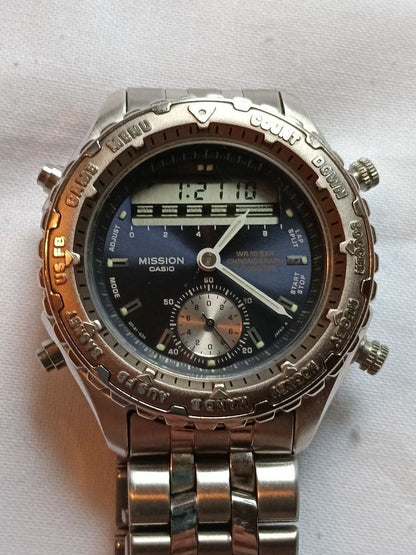 CASIO MIS−103 Digital Men's Watch — Japanese