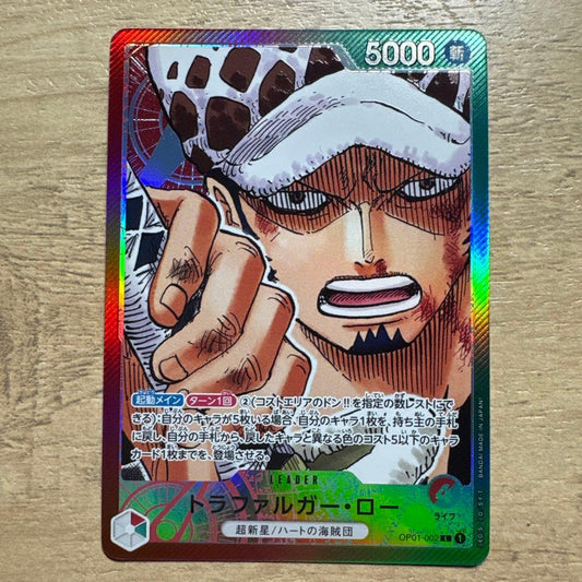 One Piece Trafalgar Law L — OP01-002 — Japanese