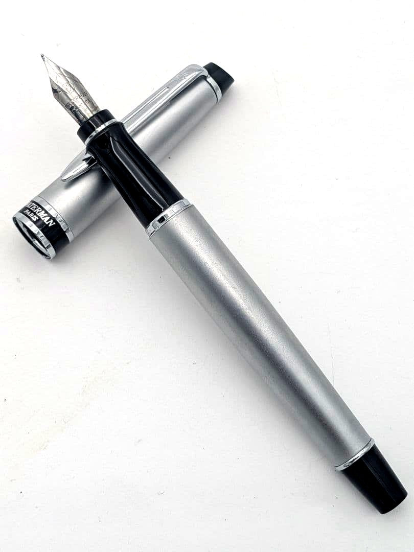 WATERMAN Expert Fountain Pen M6② with gold accents and fine nib in plastic body