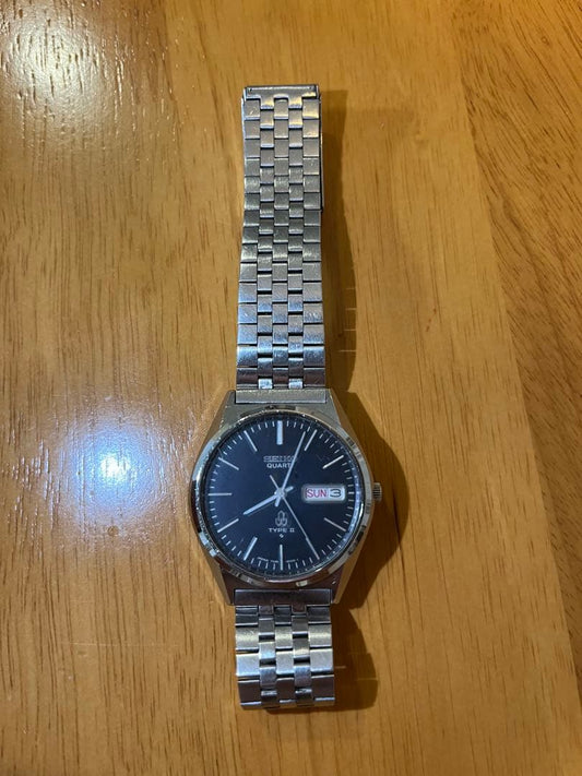 SEIKO Type II Quartz Men's Watch — Japanese