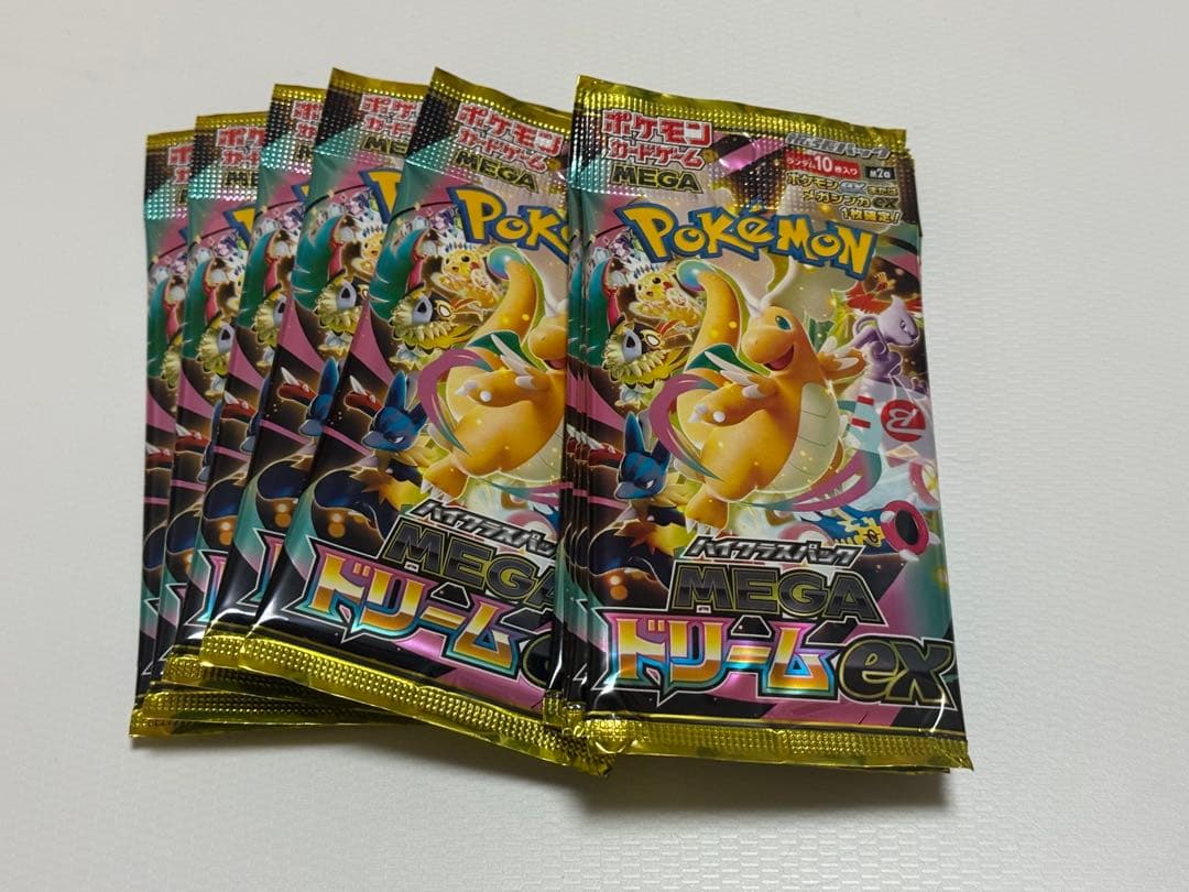 Pokemon Pokémon Card High Class Pack Mega Dream ex 10 Pack Unsearched Pack — Japanese