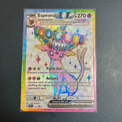 Pokemon Espeon ex — English