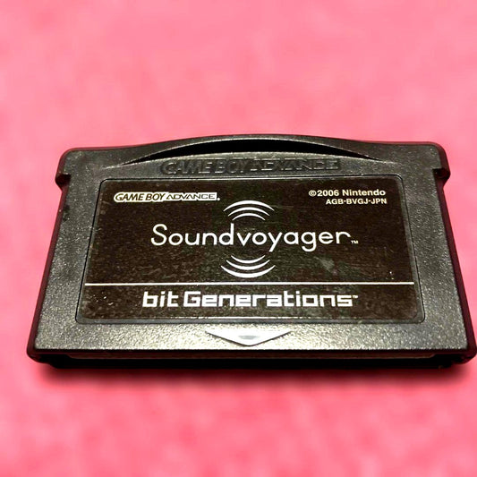 Nintendo Soundvoyager bit Generations handheld game console from 2006 featuring a minimalist design
