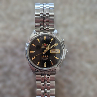 ORIENT 21JEWELS Automatic Men's Watch — Japanese