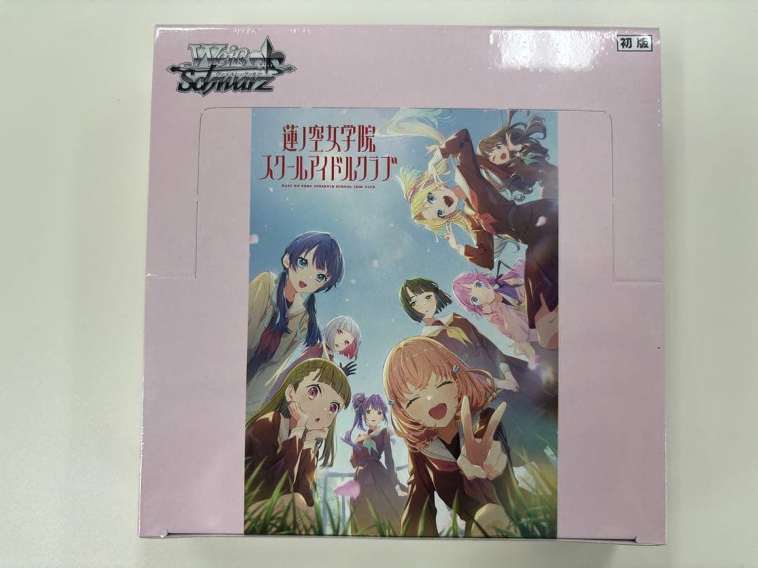 Weiss Schwarz Weiß Schwarz Ren no Sora Jogakuin School Idol Club Box — Japanese