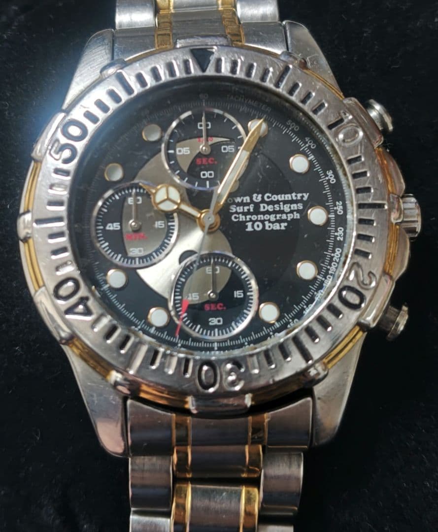 ORIENT Town & Country Chronograph SBTR009 Quartz Men's Watch — Japanese
