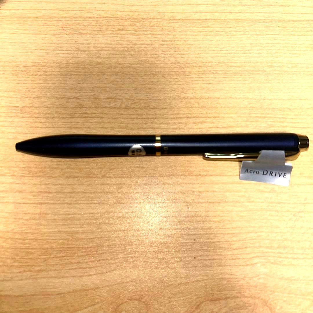 PILOT Acro DRIVE ballpoint pen in navy blue with 0.5mm tip and plastic body