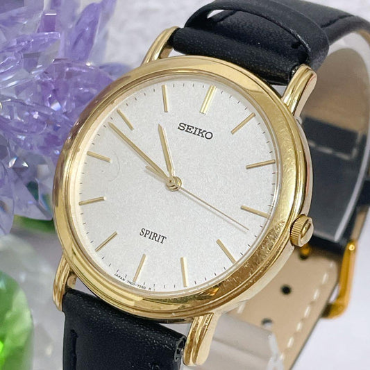 SEIKO SPIRIT VH66-0BX0 Quartz Men's Watch — Japanese