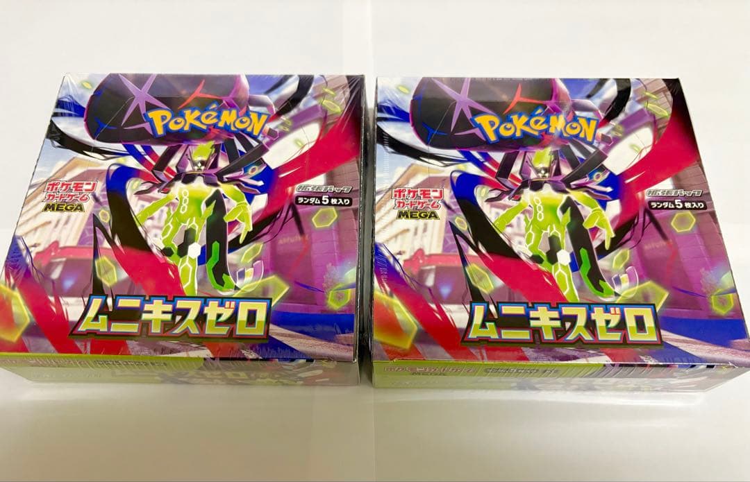 Pokemon Pokémon Card Game Muniki Zero 2BOX Box — Japanese