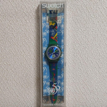 swatch UN50周年 Quartz Men's — Japanese