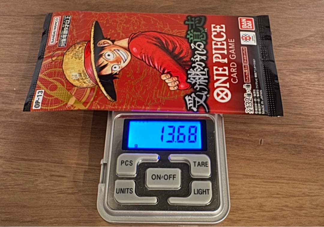 One Piece Will of D. Unbroken Spirit Pack — OP-13 — Japanese
