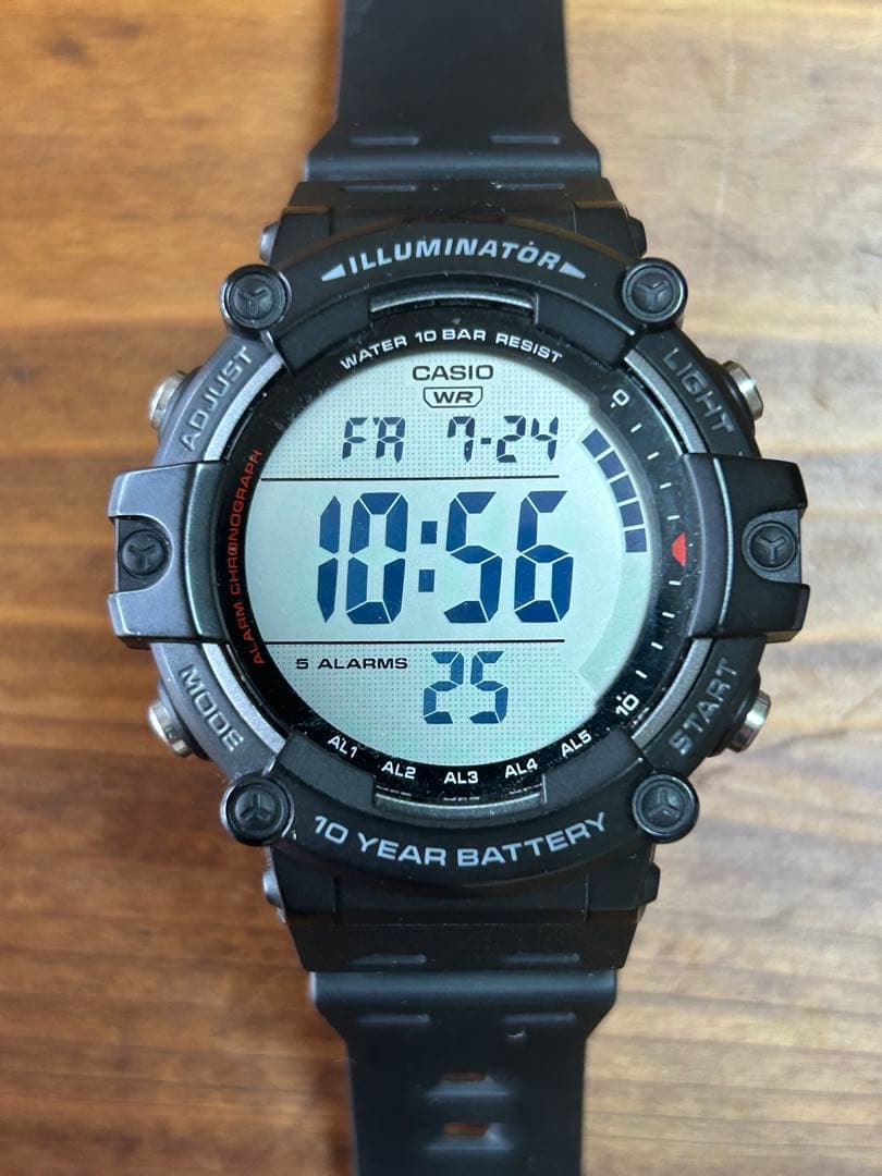 CASIO AE-1500WH-1AV Digital Men's Watch — Japanese