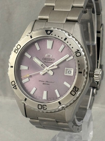 ORIENT MAKO 40 ライラック 200本限定 Automatic Men's Watch — Japanese