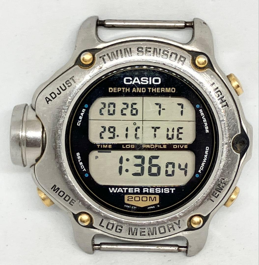 CASIO DEP-600 Digital Men's Watch — Japanese