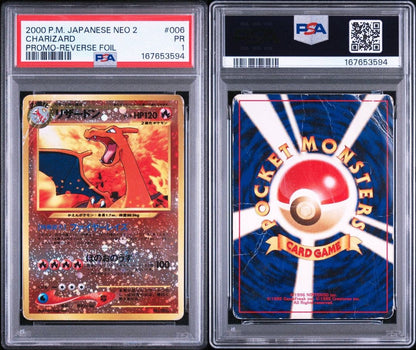 PSA 1 Pokemon Charizard — Japanese