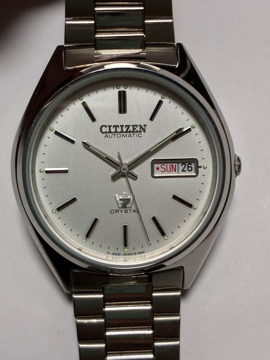 Citizen Crystal Seven Automatic Men's Watch — Japanese