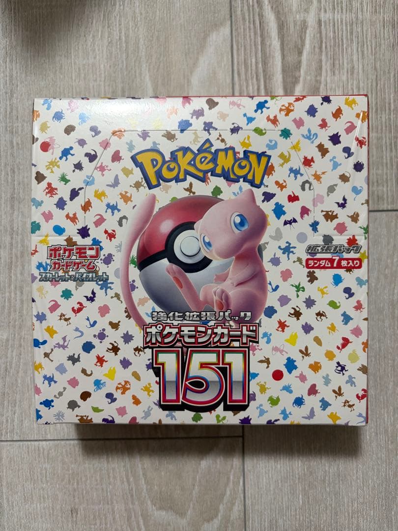 Pokemon Pokémon Card 151 Box with Shrink Box — Japanese