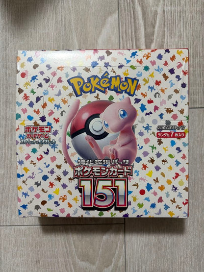 Pokemon Pokémon Card 151 Box with Shrink Box — Japanese