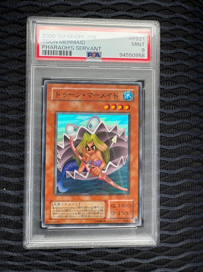 PSA 9 Yu-Gi-Oh Toon Mermaid — Japanese