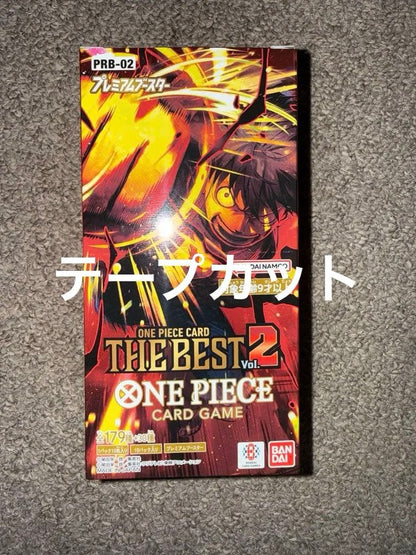 One Piece ONE PIECE CARD GAME THE BEST Vol.2 Tape Cut Pack — Japanese