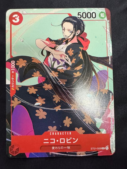 One Piece Robin — ST01-008 — Japanese