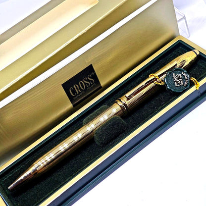 Cross Townsent 18KT Gold Ballpoint Pen unused condition with solidified ink Japan import