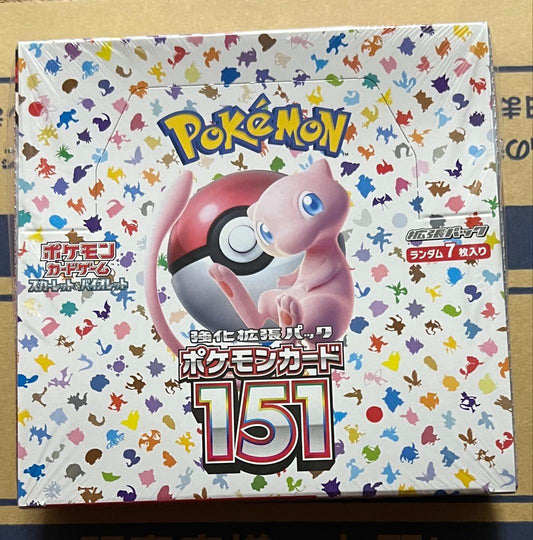 Pokemon Pokémon Card 151 Box — Japanese