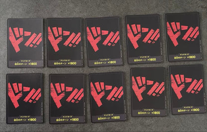 One Piece Don!! Card Red Text 10 Pieces — Japanese