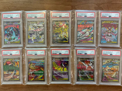 PSA 10 Pokemon Mega Attack Rare MAR Complete Set — Japanese