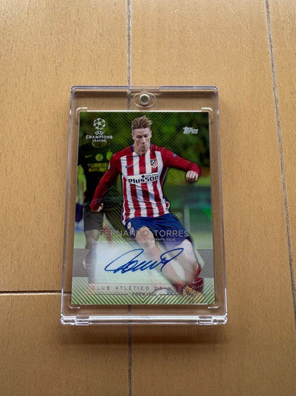 Fernando Torres Autographed Card — Japanese